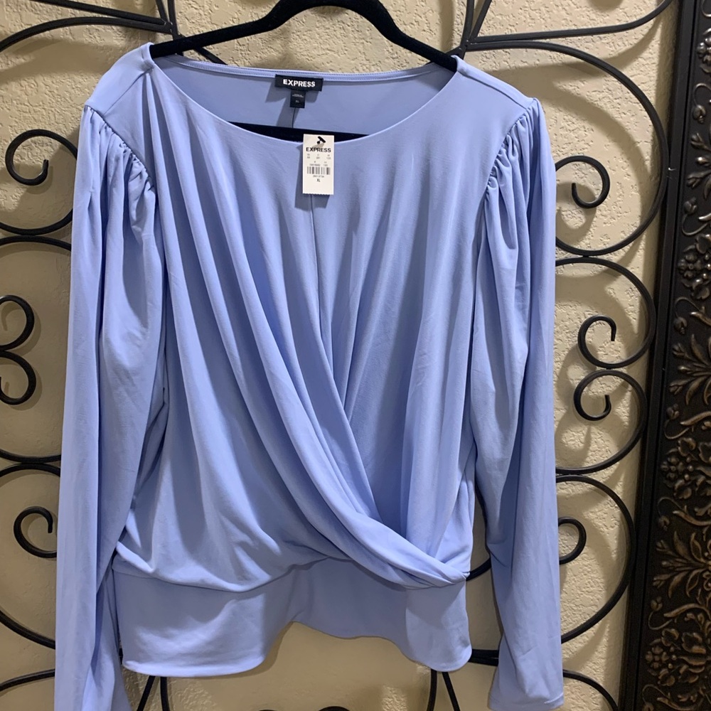 Express Twist Front Blouse
